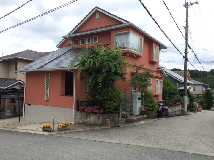 神戸市北区 A様邸 外壁塗装・屋根塗装工事