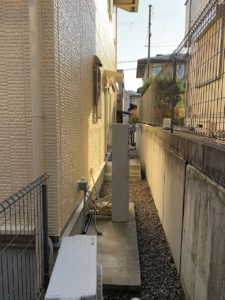 兵庫県、西宮市芦屋市の外壁屋根塗装ペイントウォールの施工事例。施工後写真