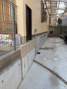 兵庫県、西宮市芦屋市の外壁屋根塗装ペイントウォールの施工事例。施工後写真