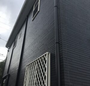 外壁屋根塗装ペイントウォールの施工前写真