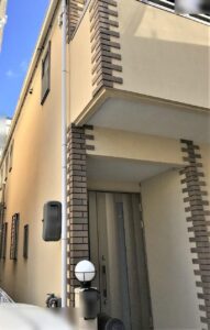 ペイントウォールの外壁塗装　施工前写真