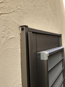 ペイントウォールの外壁塗装　施工前写真