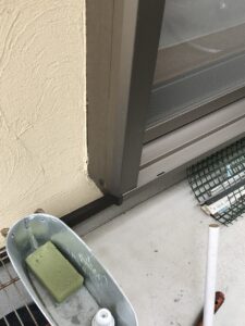ペイントウォールの外壁塗装　施工前写真