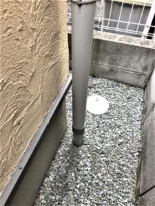 ペイントウォールの外壁塗装　施工前写真