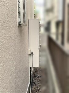 ペイントウォールの塗装後写真