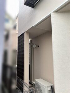 ペイントウォールの塗装後写真