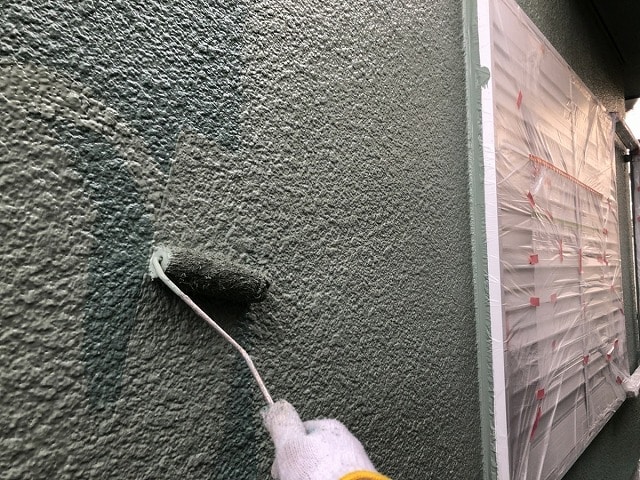 外壁上塗り