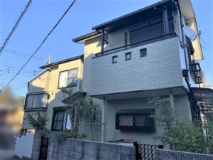 西宮市Ｎ様邸の外壁屋根・付帯外塀塗装工事//阪神地域（西宮・芦屋・宝塚・川西）の外壁塗装・屋根塗装ならPaintWall