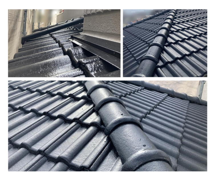 西宮市S様邸の外壁 屋根 ベランダ防水塗装工事//阪神地域（西宮・芦屋・宝塚・川西・伊丹）の外壁塗装・屋根塗装ならPaintWall｜施工事例｜西宮市・芦屋市・宝塚市・川西市・伊丹市の外壁塗装