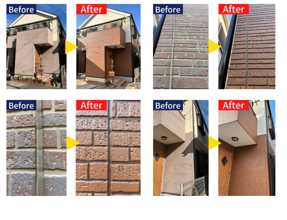 WB(ウォールバリア)多彩仕上工法 施工事例 ペイントウォール