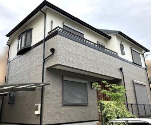 西宮市Ｓ様邸の外壁·屋根·付帯塗装工事//阪神地域（西宮·芦屋·宝塚·川西·伊丹）の外壁塗装・屋根塗装ならPaintWall