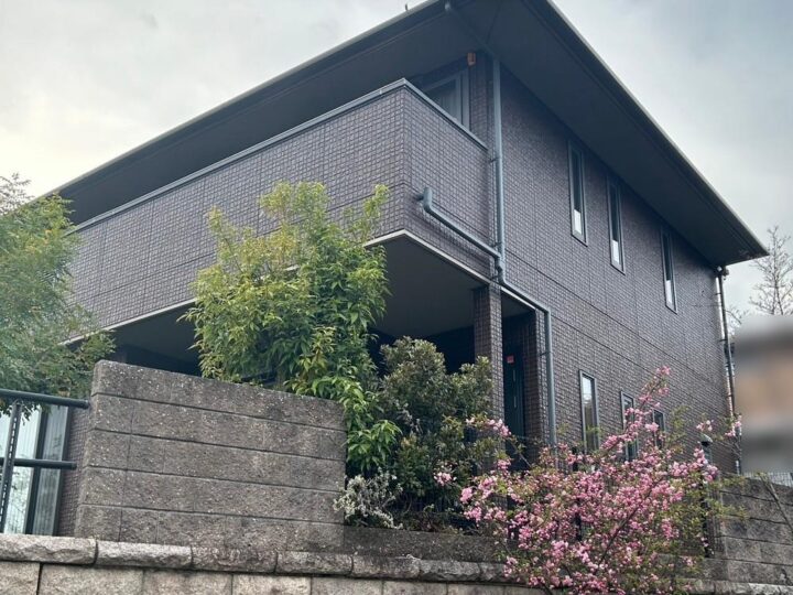 宝塚市O様邸の外壁·付帯·ベランダ部分塗装工事【WBアート工法】//阪神地域(西宮·芦屋·宝塚·川西·伊丹)の外壁塗装·屋根塗装ならペイントウォール