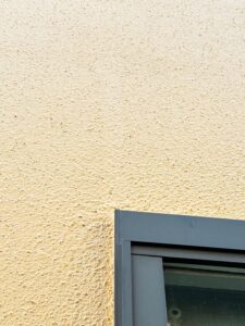 西宮市　外壁塗装後　ペイントウォール