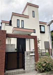 ペイントウォール西宮　外壁塗装後