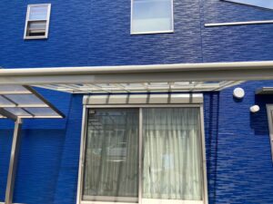 兵庫県川辺郡　外壁塗装後　ペイントウォール