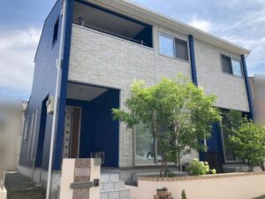川辺郡Ｓ様邸の外壁·付帯·外塀·ベランダ防水塗装工事//阪神地域（西宮·芦屋·宝塚·川西·伊丹）の外壁塗装・屋根塗装ならPaintWall