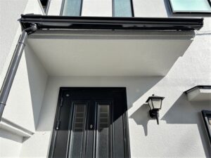 伊丹市　外壁塗装後　ペイントウォール