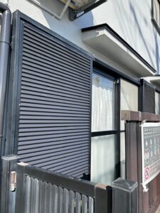 伊丹市　外壁塗装後　ペイントウォール