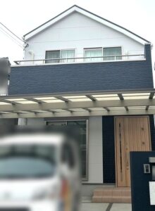 西宮市Ｋ様邸の外壁·屋根·付帯·ベランダ防水塗装工事//阪神地域（西宮·芦屋·宝塚·川西·伊丹）の外壁塗装・屋根塗装ならペイントウォール