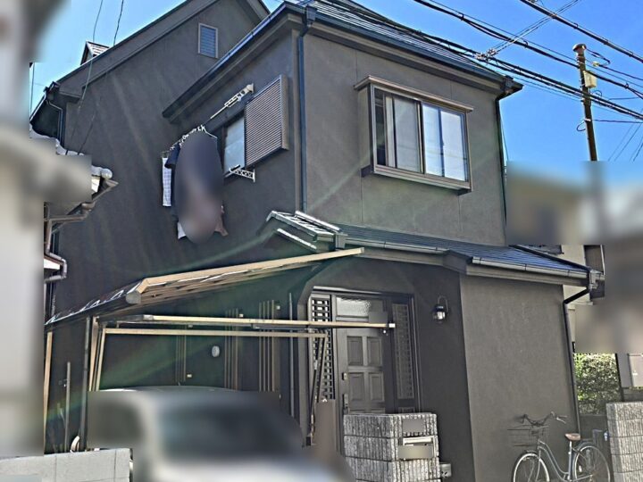 伊丹市Ｎ様邸の外壁·付帯·屋根塗装//阪神地域（西宮·芦屋·宝塚·川西·伊丹）の外壁塗装·屋根塗装ならPaintWall