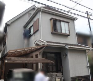 伊丹市　外壁屋根塗装前