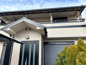 西宮市Y様邸の外壁·屋根·付帯塗装·左官工事//阪神地域(西宮·芦屋·宝塚·川西·伊丹)の外壁塗装·屋根塗装ならペイントウォール