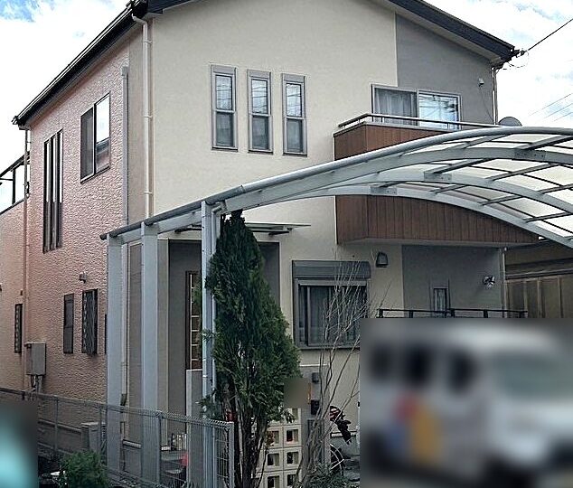 宝塚市Ｙ様邸の外壁·付帯·外塀·屋根·ベランダ防水塗装//阪神地域（西宮·芦屋·宝塚·川西·伊丹）の外壁塗装·屋根塗装ならペイントウォール