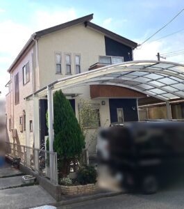 宝塚市　外壁塗装前