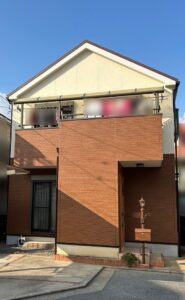 大阪府堺市Ｉ様邸の屋根カバー工法·外壁WB多彩仕上げ工法·付帯·ベランダ防水塗装工事//阪神地域（西宮·芦屋·宝塚·川西·伊丹）の外壁塗装·屋根塗装ならペイントウォール