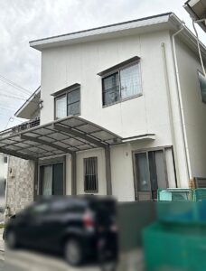 西宮市M様邸の外壁·屋根·付帯·ベランダ防水塗装工事//阪神地域（西宮·芦屋·宝塚·川西·伊丹）の外壁塗装·屋根塗装ならペイントウォール