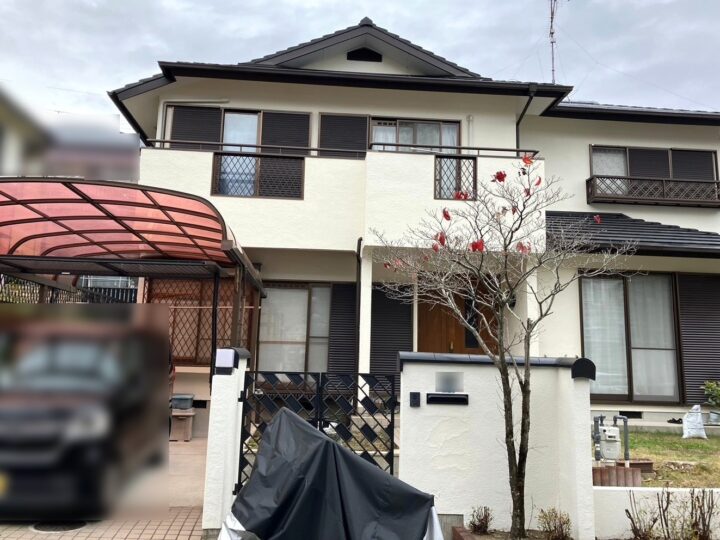 川西市Ａ様邸の外壁·屋根·外塀·付帯塗装工事//阪神地域（西宮·芦屋·宝塚·川西·伊丹）の外壁塗装·屋根塗装ならペイントウォール