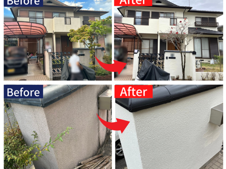 川西市Ａ様　塗装後の お客様アンケート ・口コミ