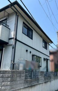 川西市　外壁塗装前