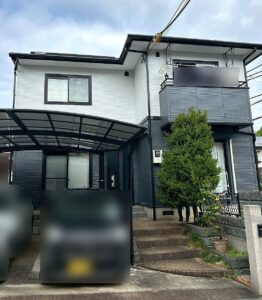 川西市Ｍ様邸の外壁·屋根·付帯塗装工事//阪神地域（西宮·芦屋·宝塚·川西·伊丹）の外壁塗装·屋根塗装ならペイントウォール