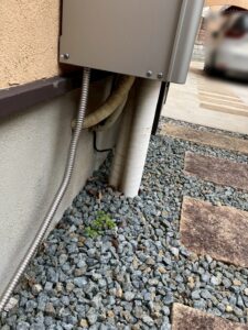 川西市　外壁塗装前