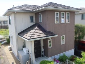 兵庫県川辺郡で施工した外壁塗装のビフォー