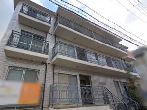 アパート外壁塗装　西宮市　ペイントウォール