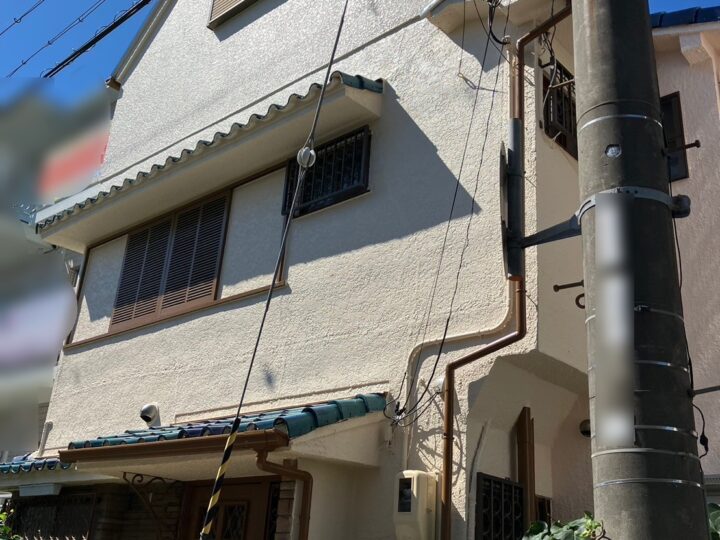西宮市Ｓ様邸の外壁·屋根·付帯塗装//阪神地域（西宮·芦屋·宝塚·川西·伊丹）の外壁塗装·屋根塗装ならペイントウォール