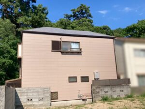 西宮市Ｋ様邸の外壁·屋根·付帯·ベランダ防水塗装工事//阪神地域（西宮·芦屋·宝塚·川西·伊丹）の外壁塗装·屋根塗装ならペイントウォール